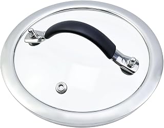 6 Inch Clear Glass Pot Lid for Frying Pan Replacement Cover