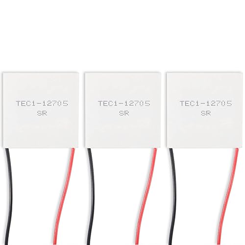 Miniatura 7 de Alinan 3 piezas TEC1-12706 Semiconductor Refrigeración Tabletas TEC1-12706 12V 6A 60W Disipador Termoeléctrico Enfriamiento Peltier Placa Módulo