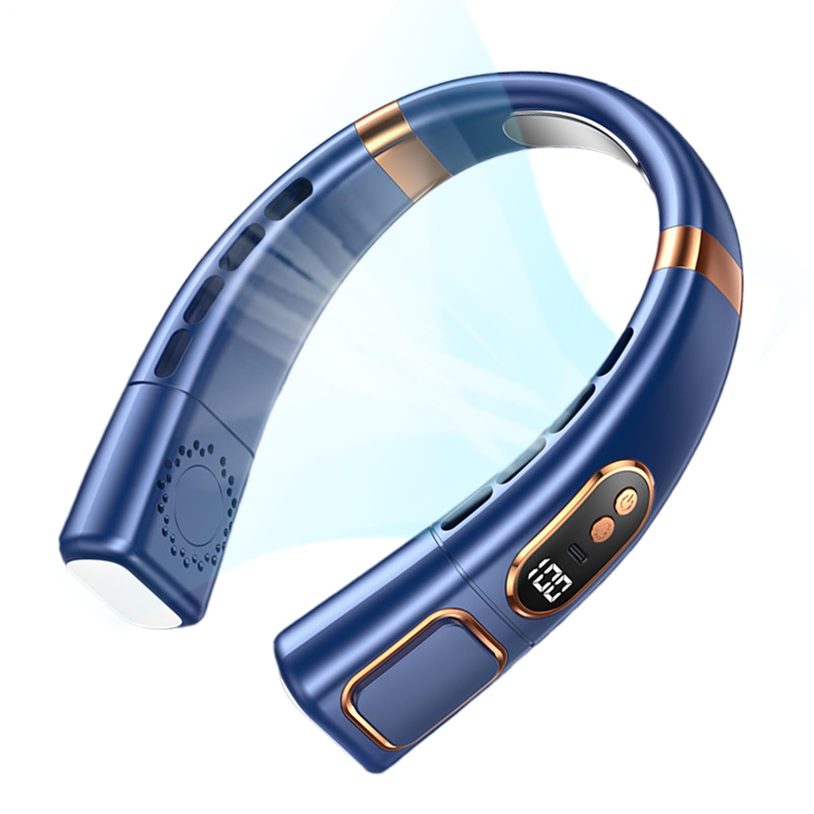 Ventilateur de cou portable rechargeable et ventilateur USB de camping