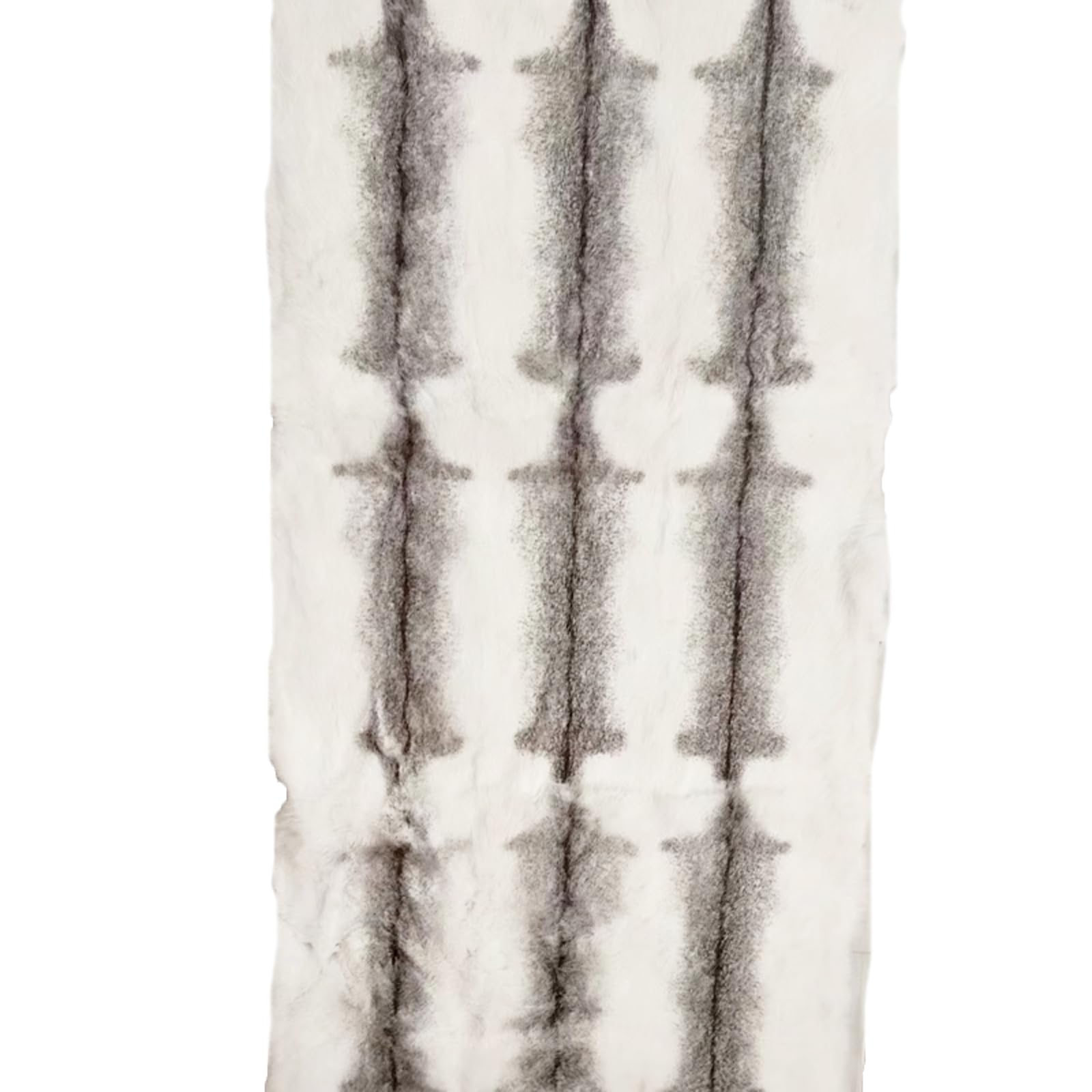 AILOUFIEES A large blanket made of real and natural rabbit skin, handmade DIY material, can be used to make blankets, pillows, clothing, seat cushions