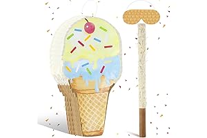 Celebrate with Sweet Surprises: Ice Cream Cone Pinata for Unforgettable Birthday Parties