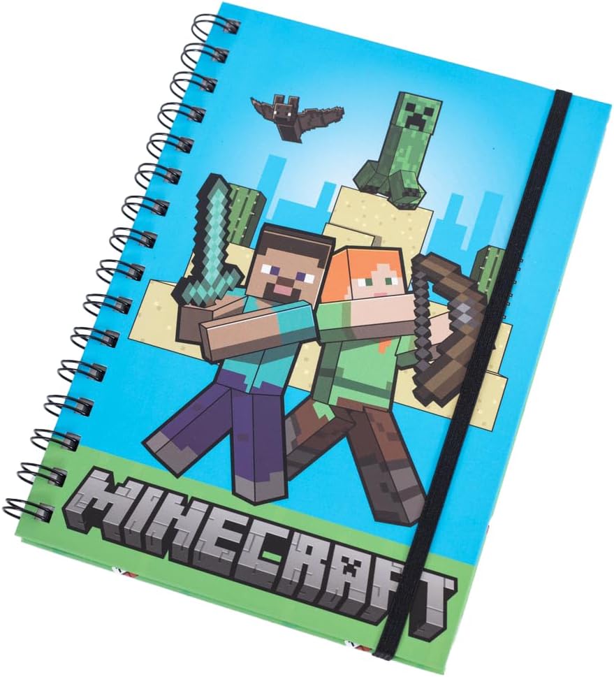 Minecraft - Spiral bound notebook