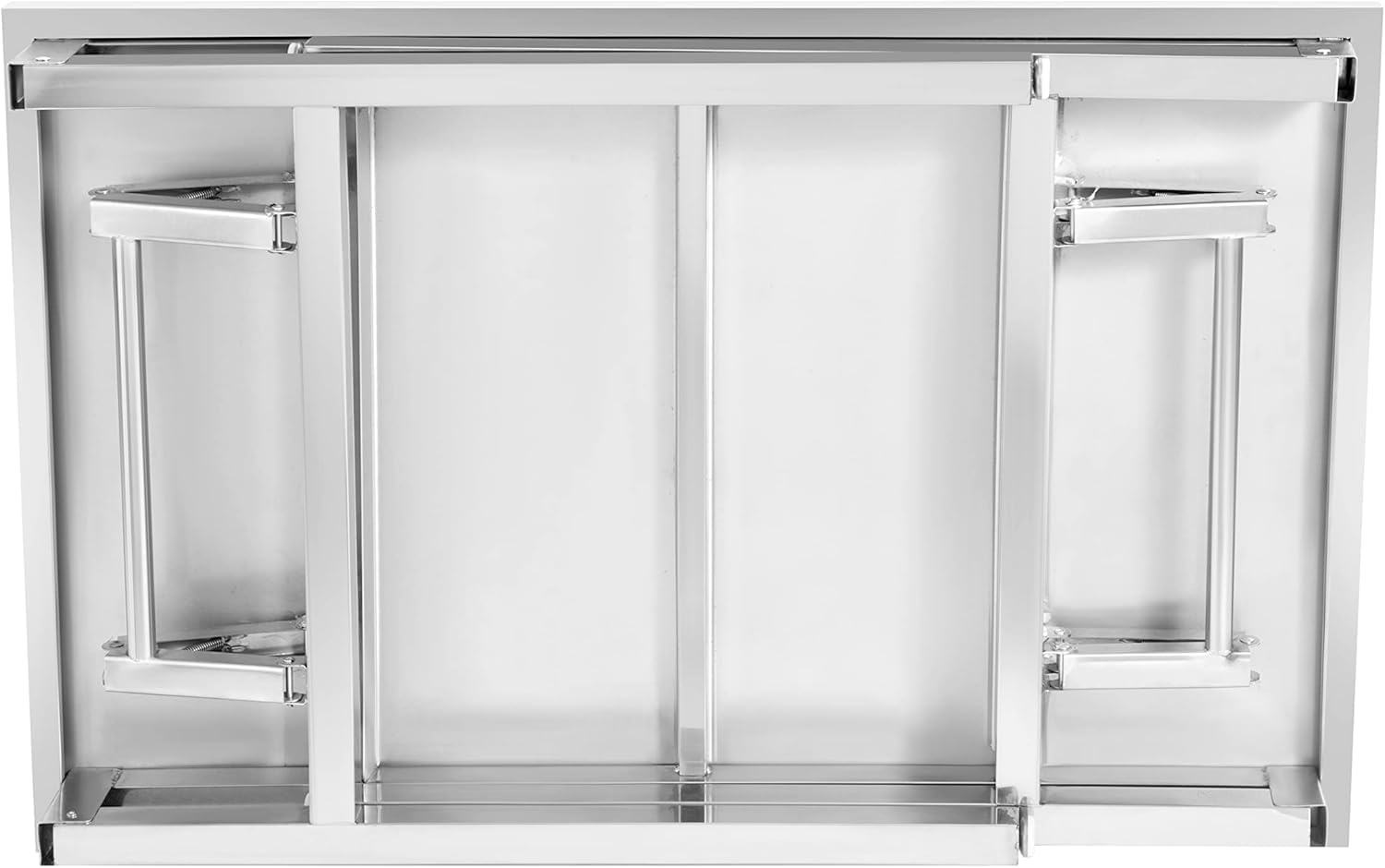 Mesa plegable de trabajo de acero inoxidable 120x60 cm - Mesa de gastronomía con capacidad de carga hasta 250 kg - Mesa de cocina de acero inoxidable para gastronomía - Mesa plegable para