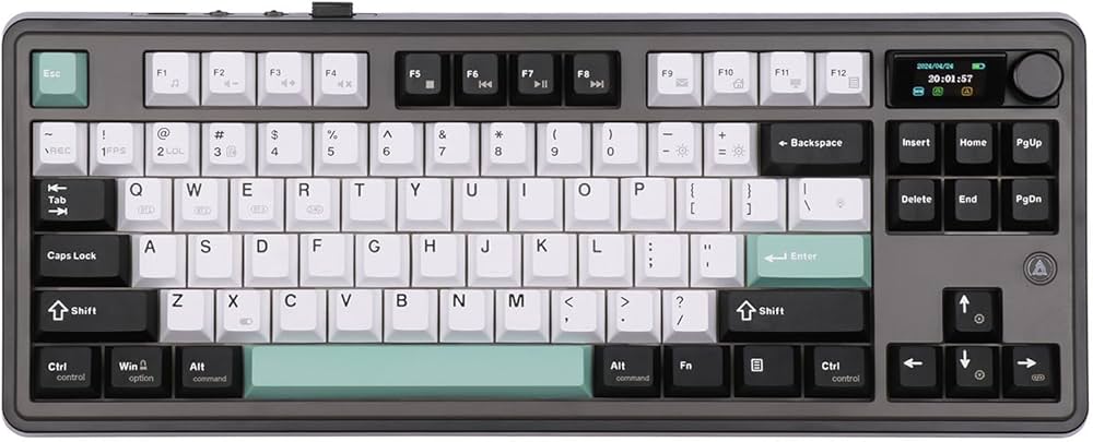 Amazon | MechLands Ajazz AK870 87キー ガスケットマウント