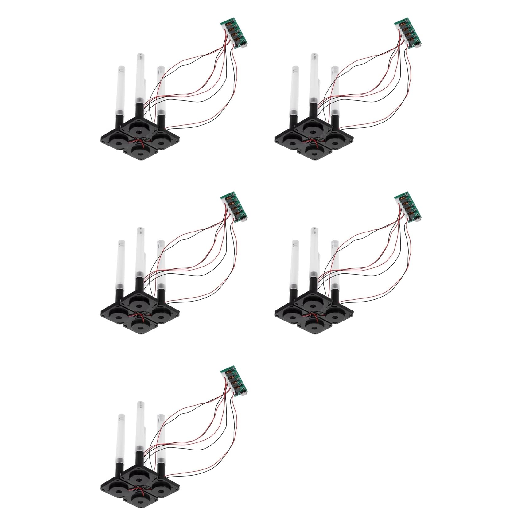 Hndhbfgrt 5X Four- Humidifier Module DIY Atomizer Control Board Driver Circuit Board 1 to 4 Plant Watering Large Fog Volume