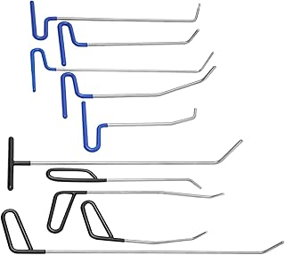 Ausbeulstangen-Kit, Ausbeulstangen, Stäbe Dellenlifter Dellenset Dellen Reparatur Set, Dellenreparaturstangen für Auto, Reparaturset Ausbeulset Lackfreies Dent Abzieher Fahrzeug
