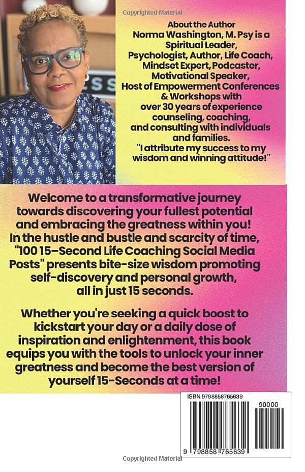 Vista 2 de 100 15-Second Life Coaching Social Media Posts Volume 1