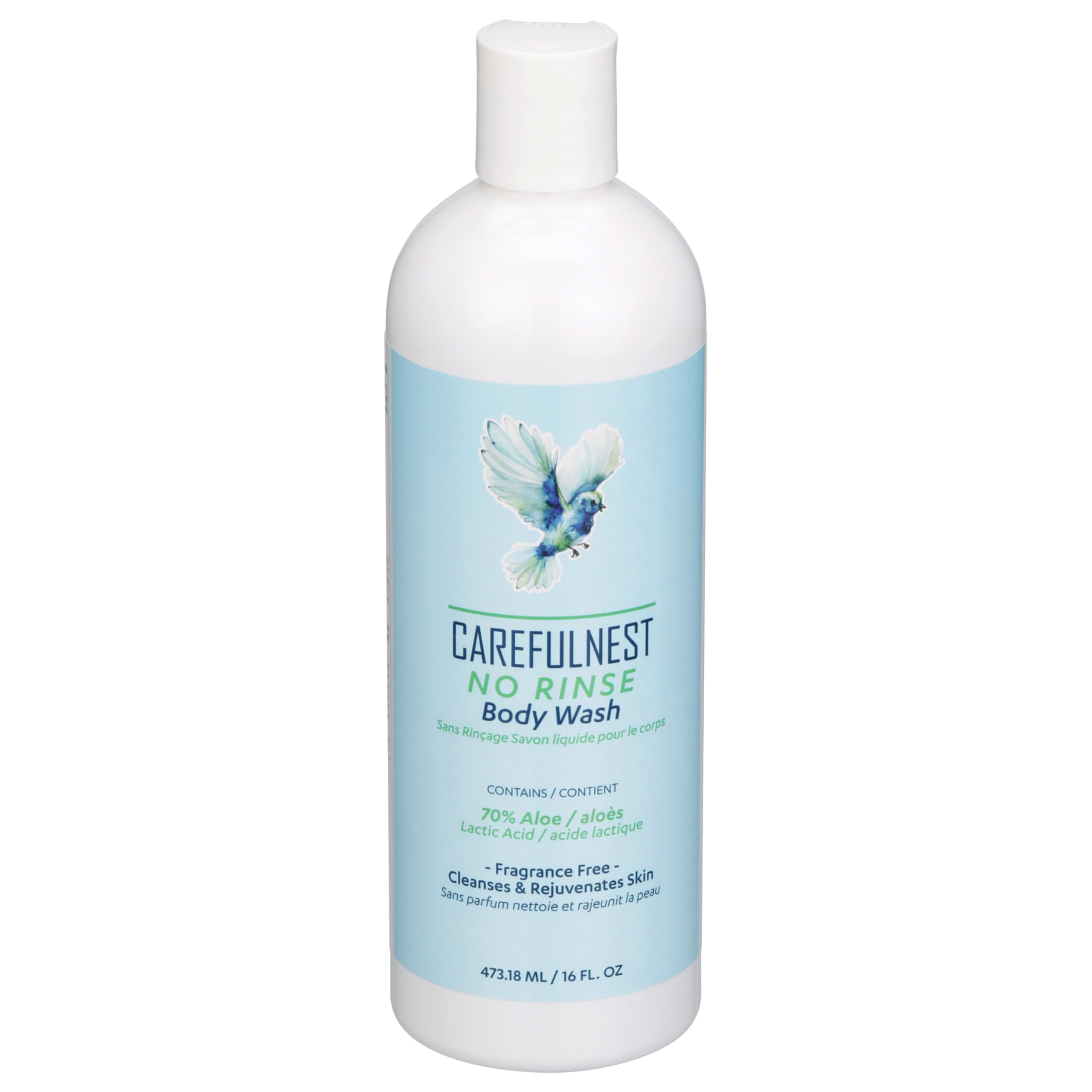 Worx Environmental Products Inc. Carefulnest No Rinse Body Wash 16 oz (473.18 ml)