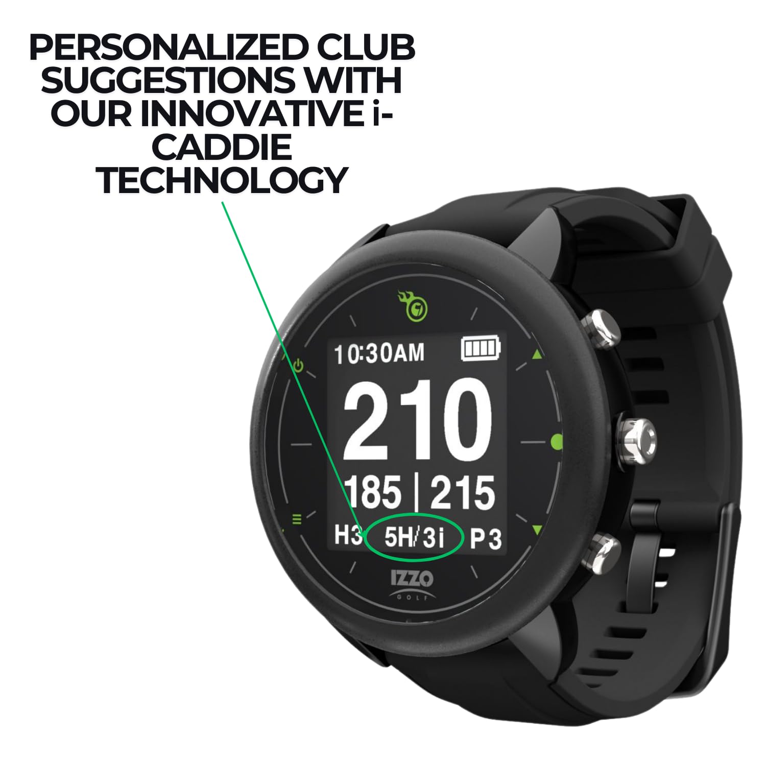 IZZO Orologio GPS Swami Golf - Orologio GPS Golf