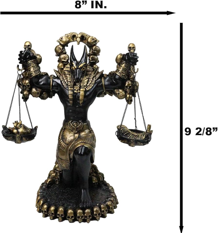 Amazon.co.jp: Ebros 古代エジプト 死者の神 ミイラ化 アヌビス像