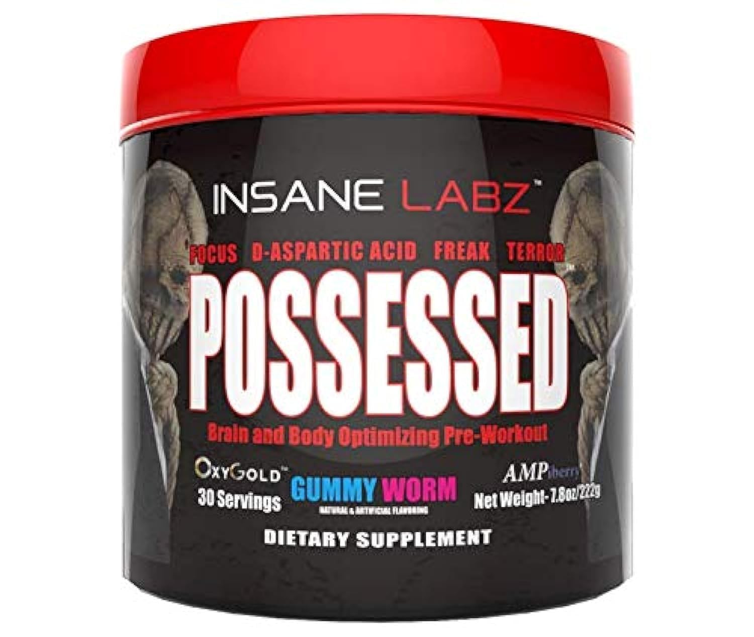 Insane Labz Possessed Rust + Pre-Training Gummy Gorm 30 Serv