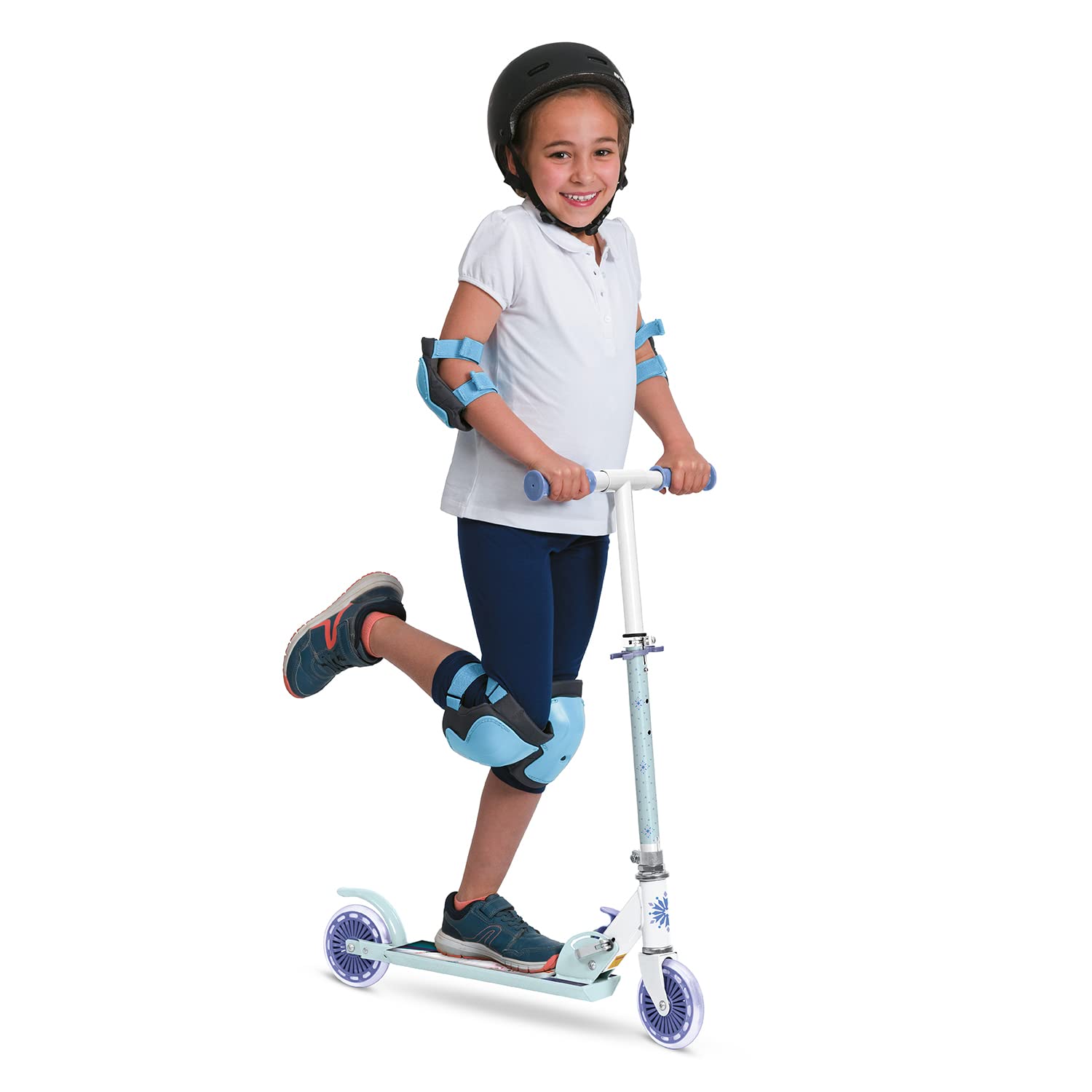 Mondo Toys - Alu Scooter FROZEN - Patinete infantil de aluminio de 2 ruedas - Manillar regulable - 28683