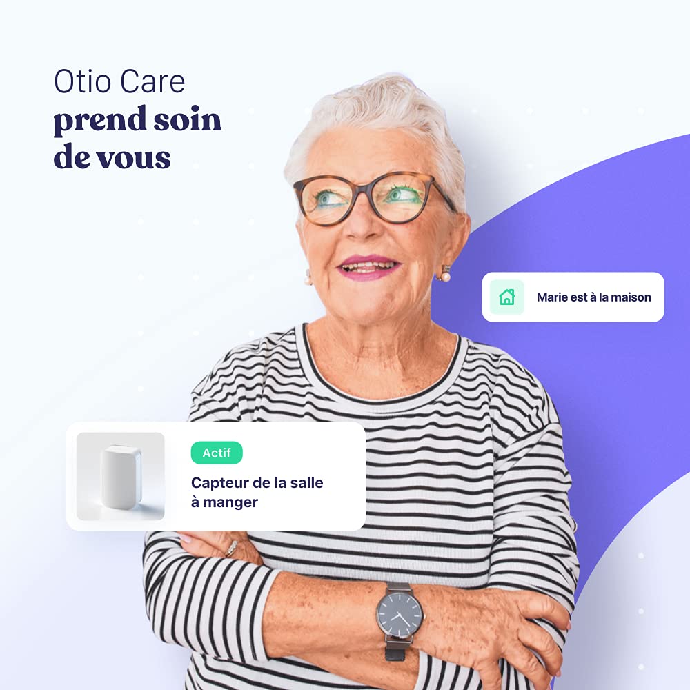Otio Care – Smart Home Assistenz y telecuidado para Personas Mayores – Paquete de Serenidad
