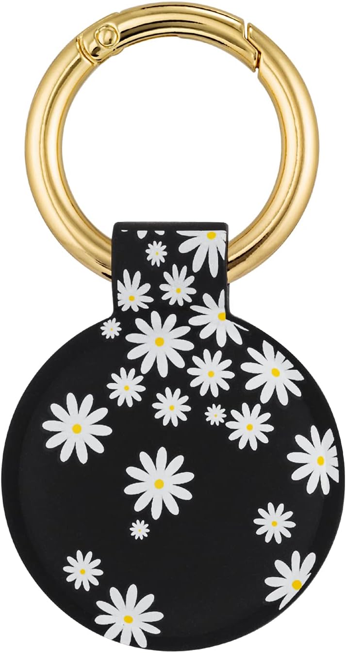 dabney lee apple airtag silicone clip on cover dabney lee daisy darling