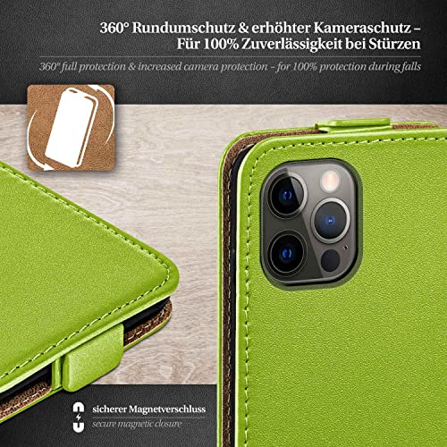 Étui rabat iPhone 12 Pro moex vert idéal pour vos déplacements - 4