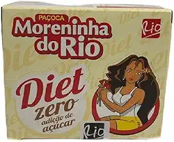 Pacoca Moreninha Do Rio 24un Diet 480gr Rio