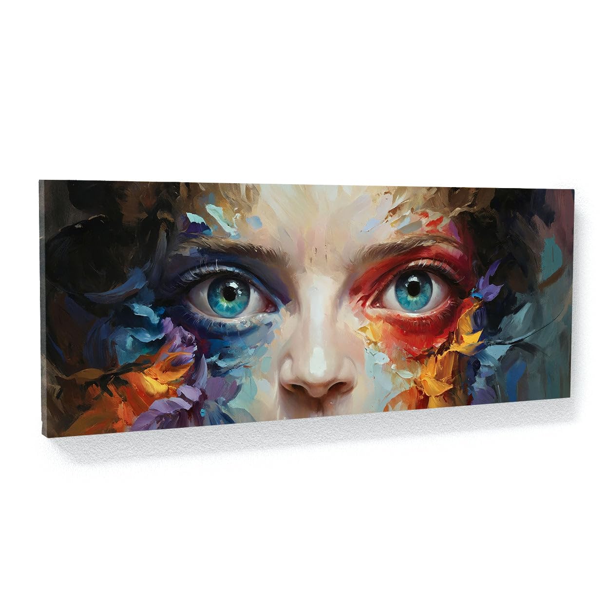 Amazon.com: Sense Canvas Eye Cosmic Vision 20 Canvas Art - Home