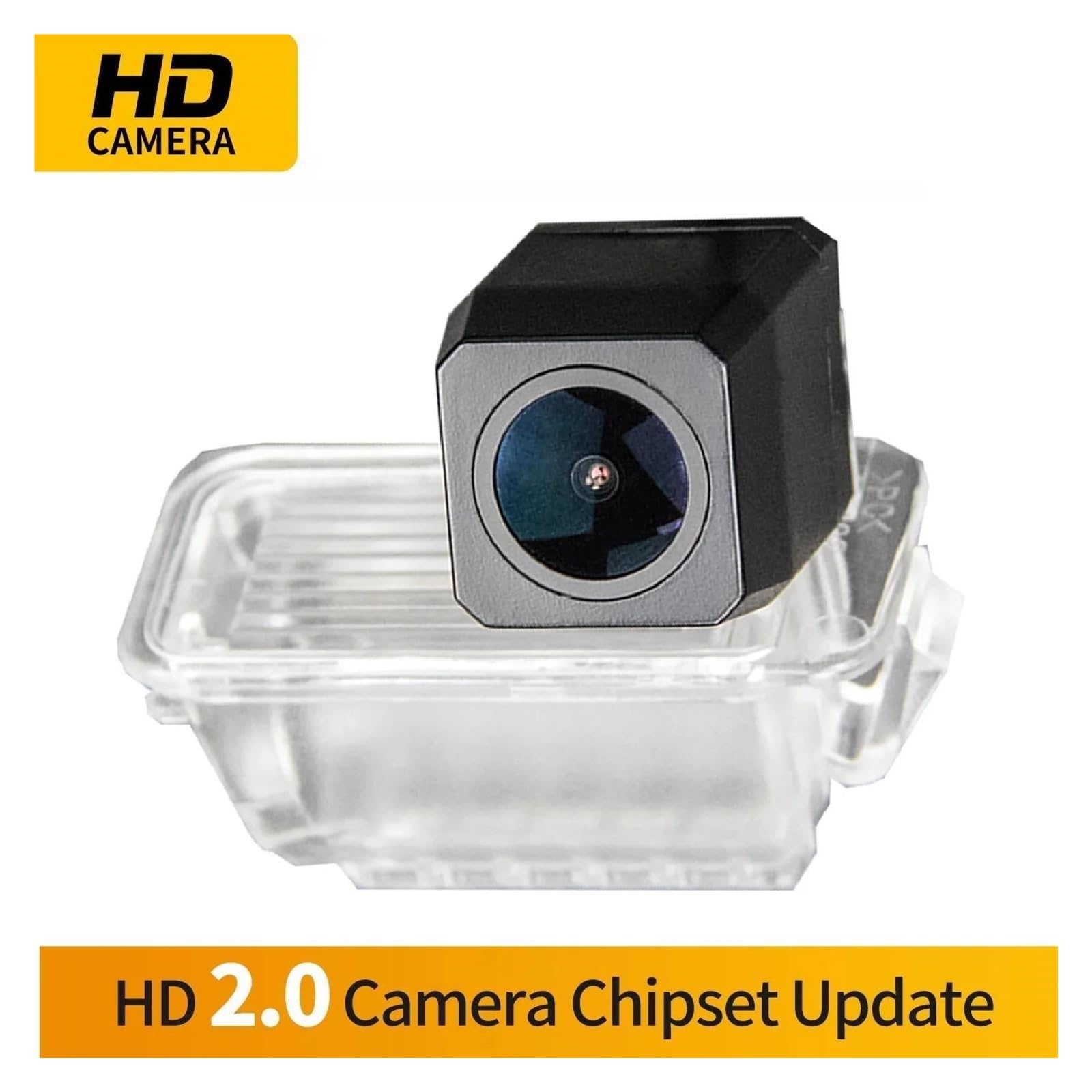 Telecamera Posteriore Per FORD, Per Tourneo Custom, Per Transit 2016-2018, telecamera posteriore HD 1280 * 720P con visione notturna, telecamera per retromarcia e luce Retrocamera
