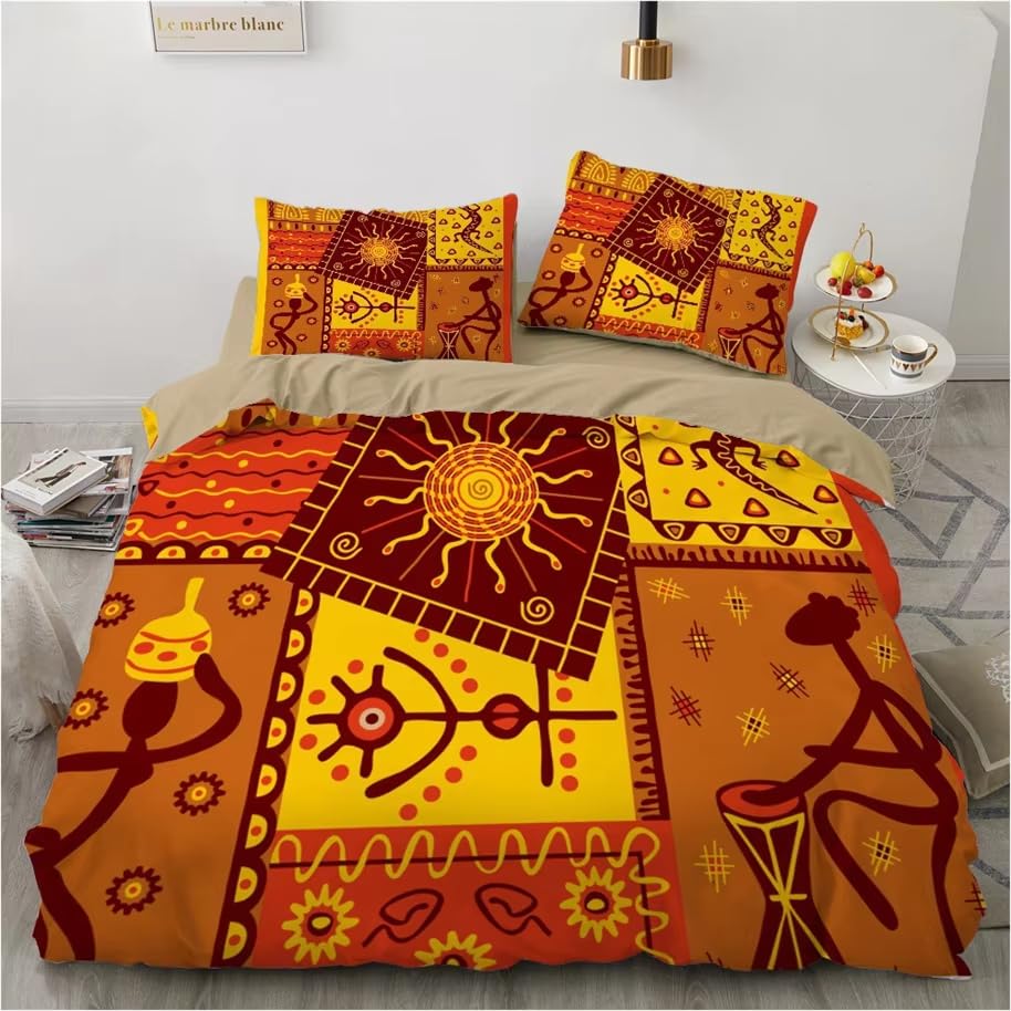 Housse de couette 160x200 fermeture éclair pour enfiler votre couette sans effort