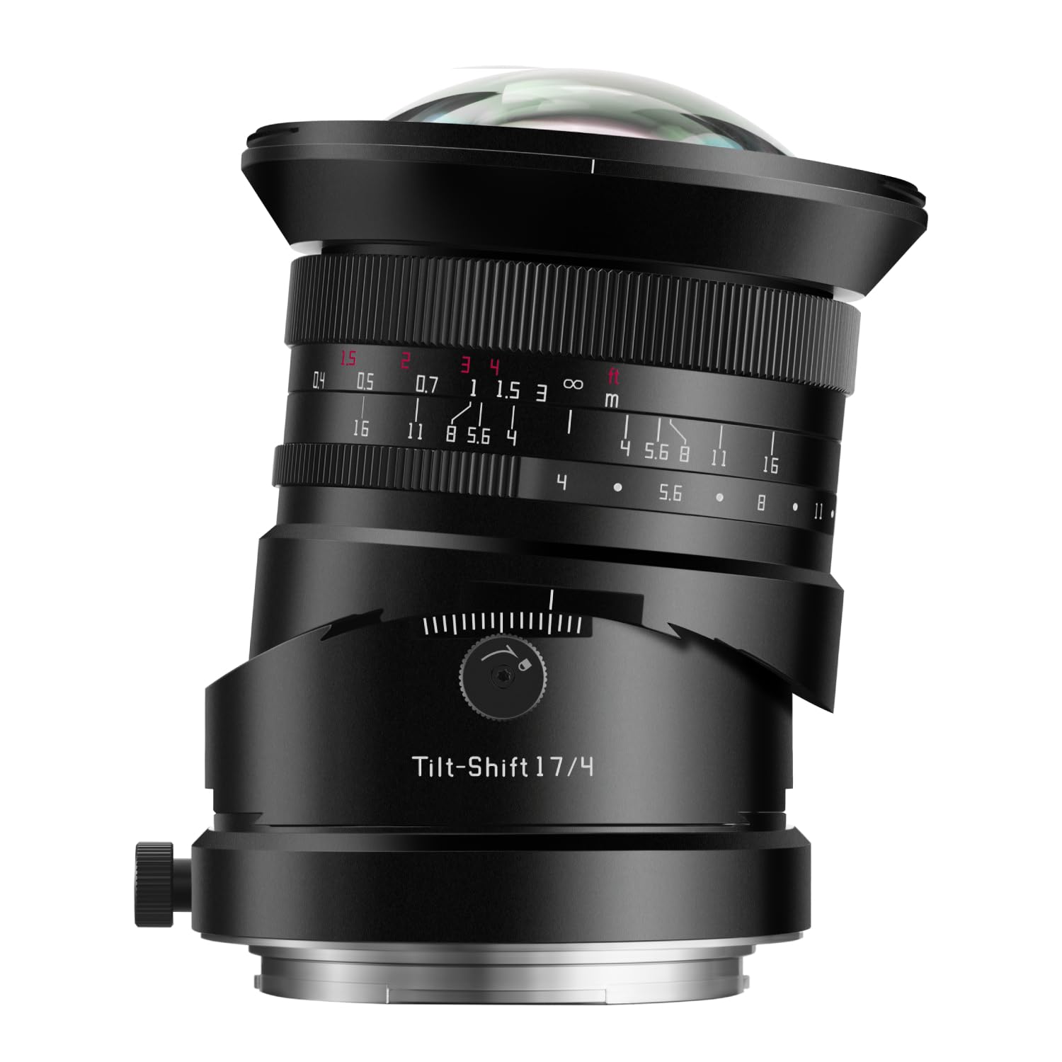 TTARTISAN Tilt-Shift 17mm F4 Objectif pour appareils Photo à monture GFX, objectif Ultra Grand-Angle à Mise au Point manuelle, décentrement de ±8mm, diaphragme à 10 lamelles