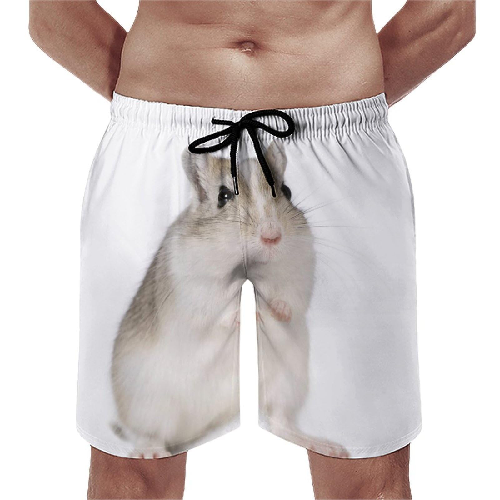 Maillot de bain homme hamster résistant au chlore avec cordon serrage - 8