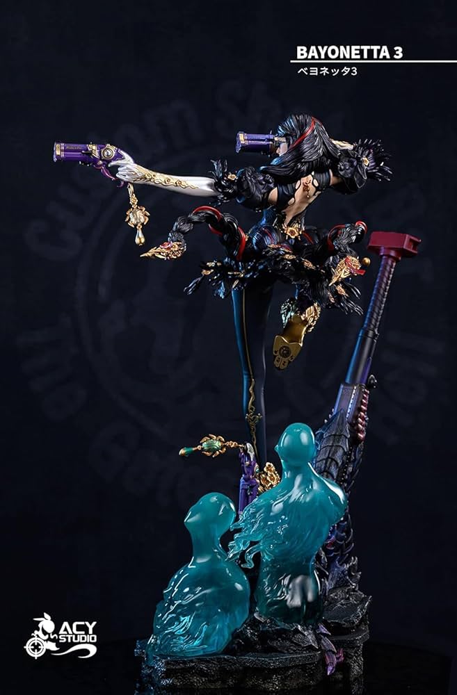 Amazon.co.jp: ベヨネッタ フィギュア 1/4スケール 塗装済み完成品