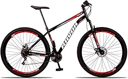 Bicicleta Aro 29 Ravok Aço Carbono 21v Cambio Shiman0 com Suspensão