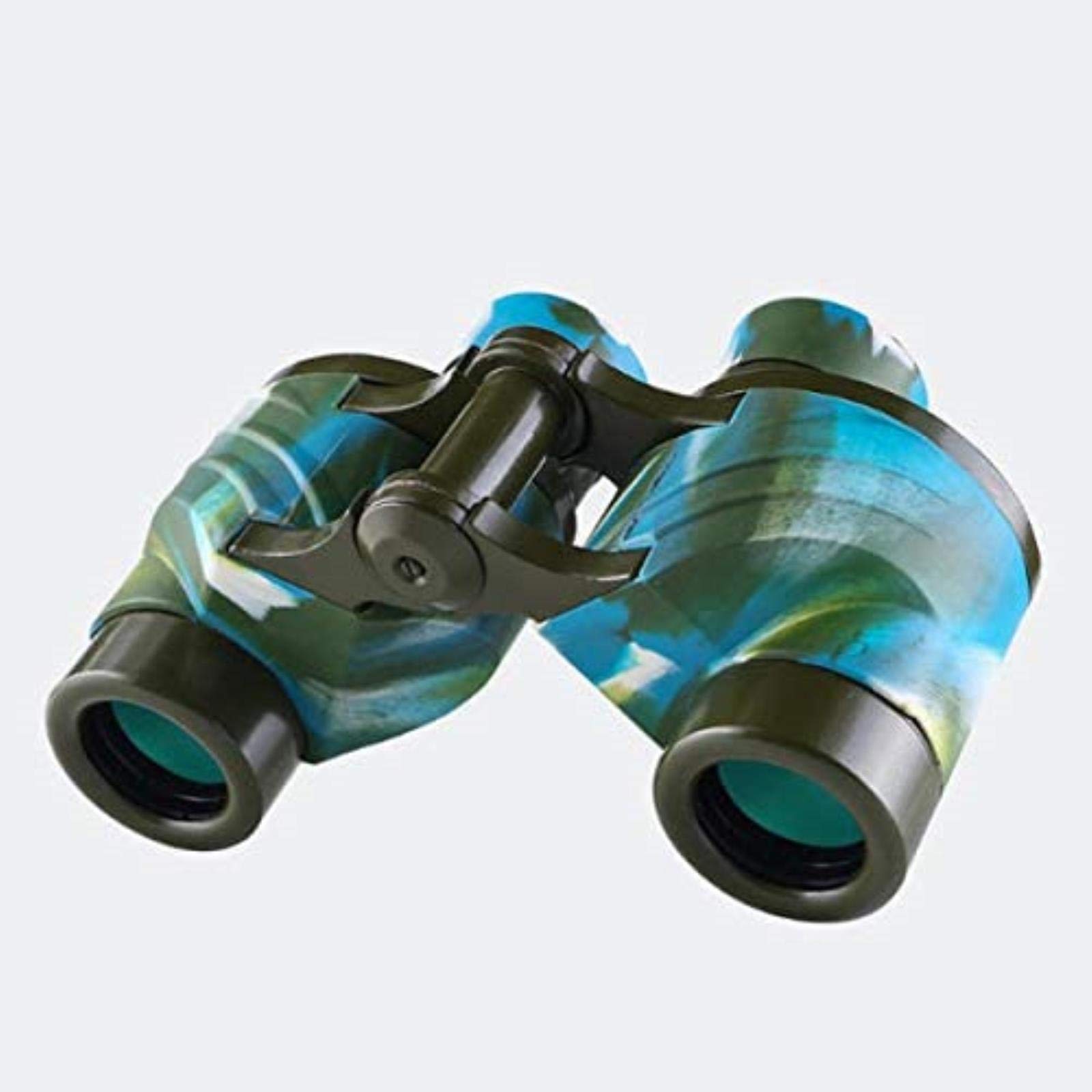 Telescopio portátil Alta Potencia, binoculares Metal con Revestimiento HD, Ideal para Viajes y acampadas Interiores y Exteriores.