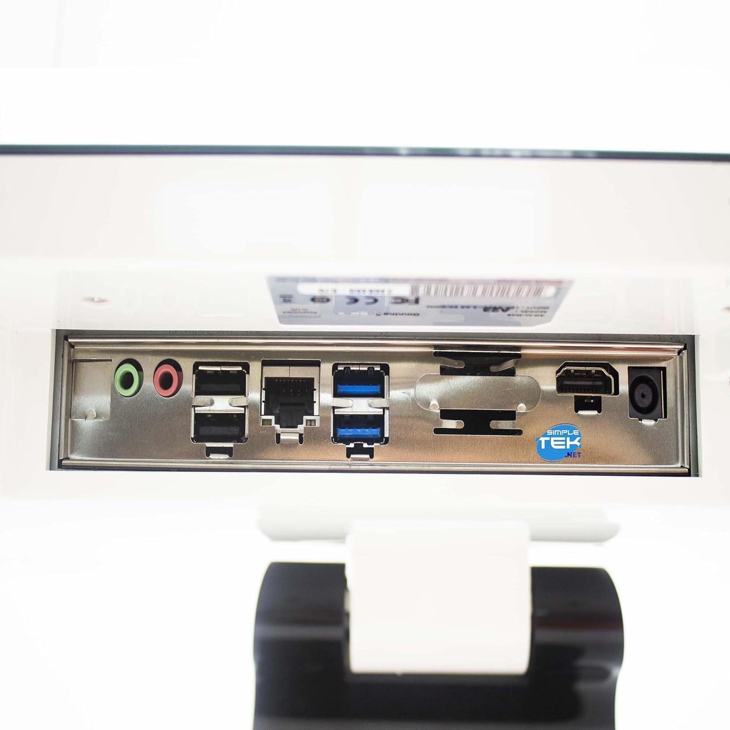 SIMPLETEK – All in one PC 23" Full HD i3 16GB 120GB Windows 11 Pro AiO | Con webcam e casse integrate | HDMI e Kit Mouse e Tastiera wireless (Ricondizionato)