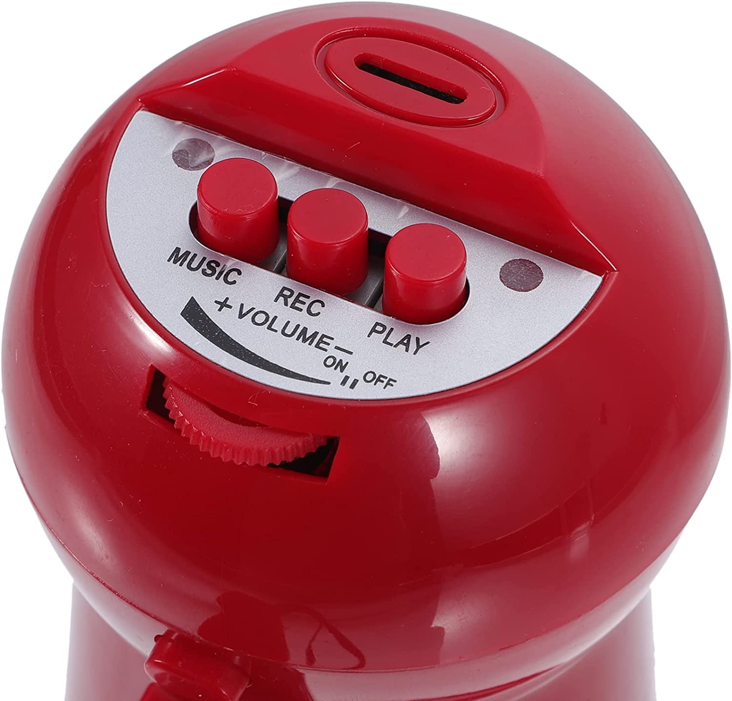 Tragbares Megafon Tragbarer Megafon-Lautsprecher Handheld Bullhorn Mini Megafon Einstellbare Lautstärke Megafon mit Handschlaufe für jeden Outdoor-Sport-Lautsprecher Sirene Bullhorn