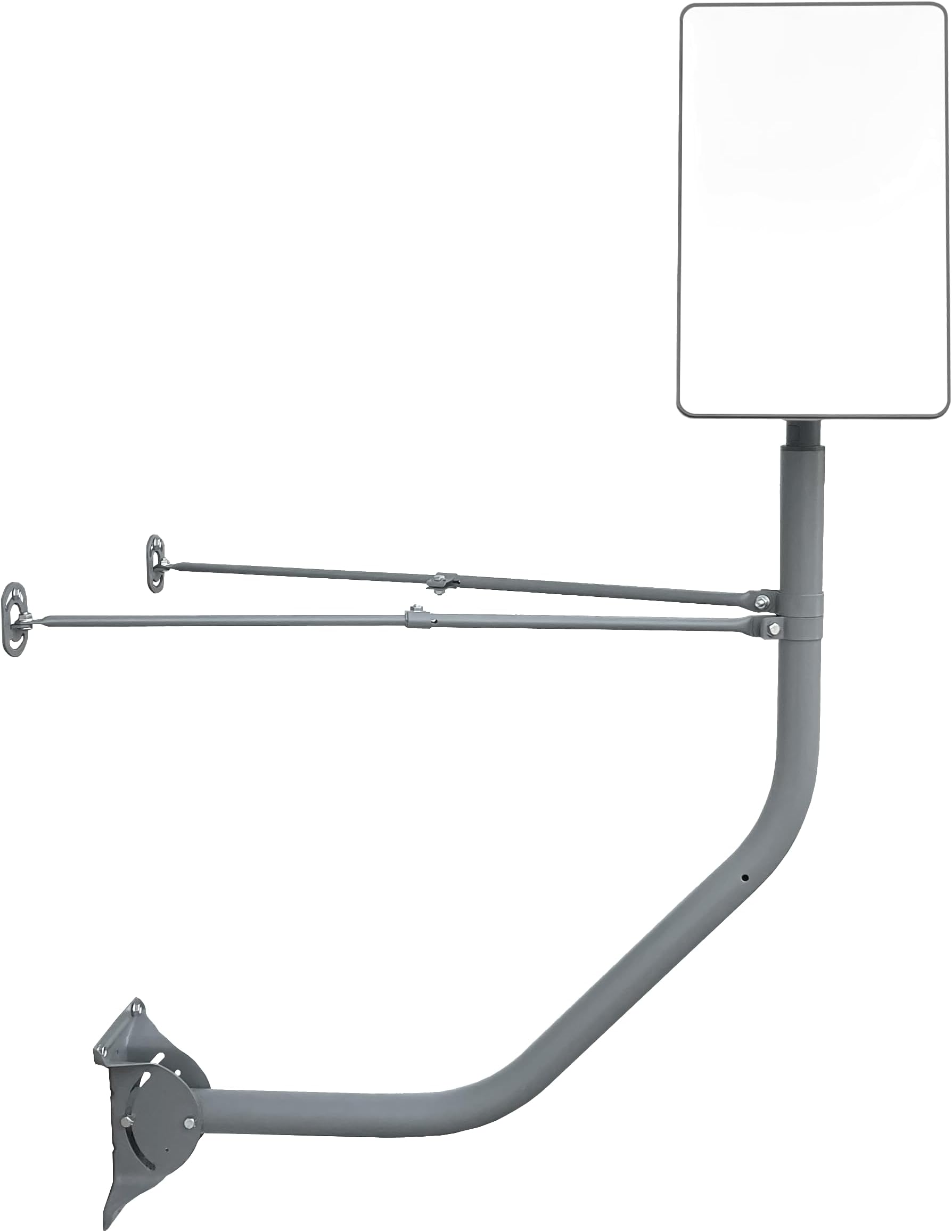 Satellite Oasis Under Eave Mount Kit Compatible with Starlink V2 Rectangular Dish