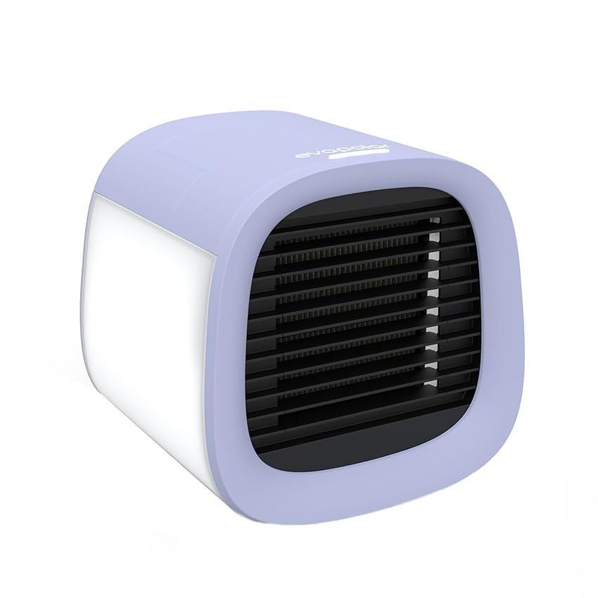 Evapolar Unità CA portatile - Piccoli condizionatori d'aria personali - Raffreddatore d'aria evaporativo per scrivania, auto e campeggio - Swamp Cooler - Evachill, Lavanda