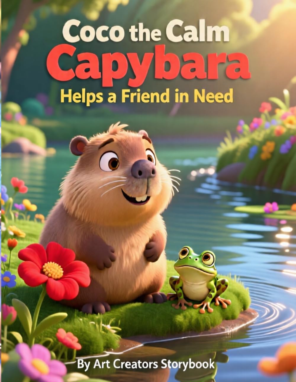 Coco the Calm Capybara Helps a Friend in Need: A Children’s Book About Kindness, Empathy, and Helping Others for Kids Ages 3–7 (Coco the Calm Capybara: Social-Emotional Learning Series)