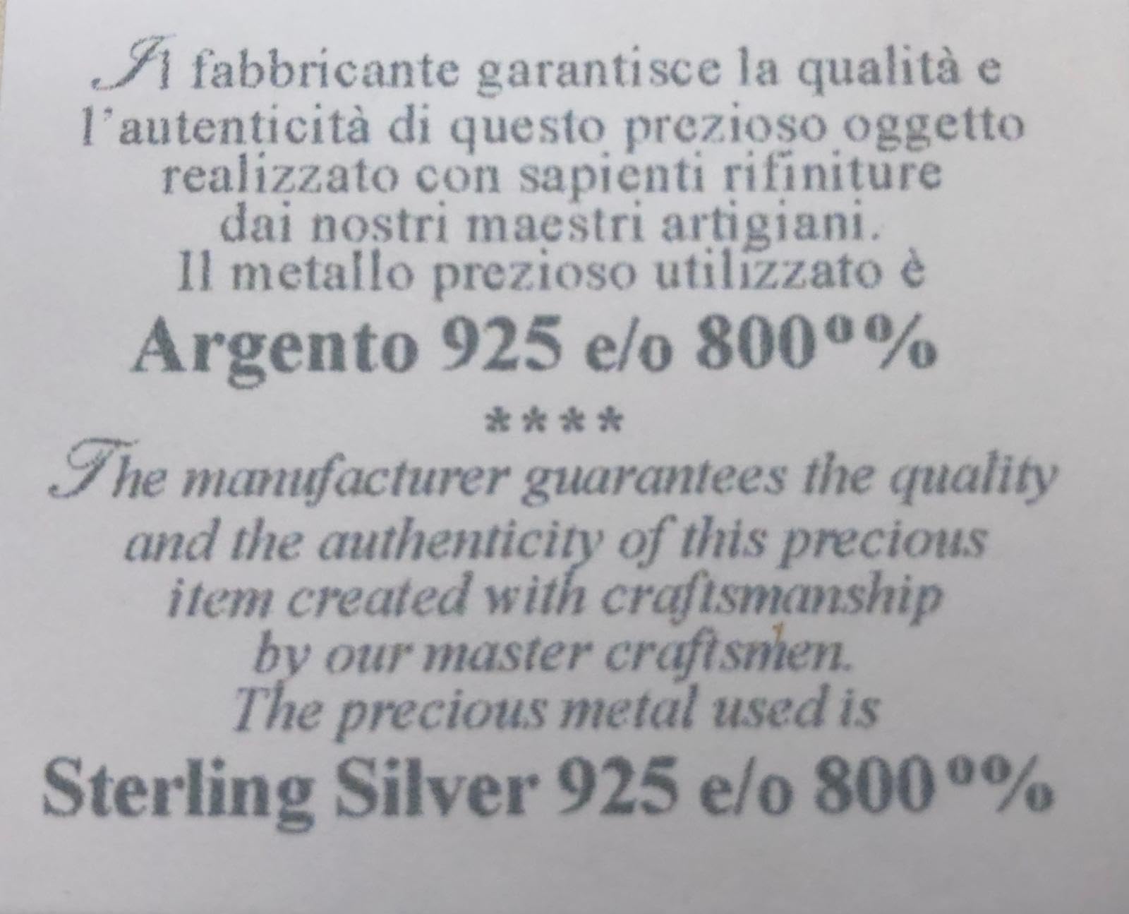 Collana con Cornetto Portafortuna in Corallo Rosso del Mediterraneo e Argento 925 Placcato Oro