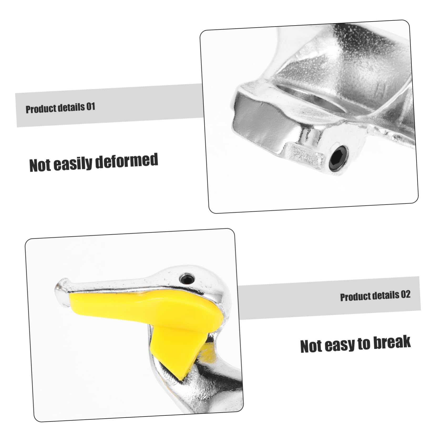 Outil de Démontage de Pneus Tête D’oiseau pour Voiture et Moto, 1 Kit