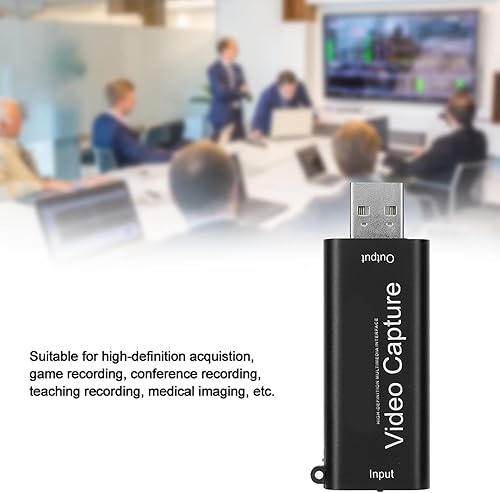 Miniatura 4 de Zopsc Caja de grabación de tarjeta de captura de video 4K 1080P a USB 2.0 para grabación de juegos de transmisión PS4.