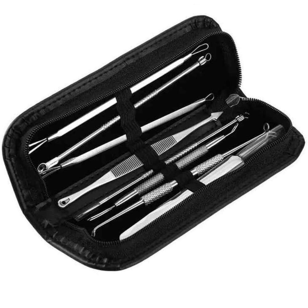 Kit de herramientas para extractor de espinillas y espinillas para acné
