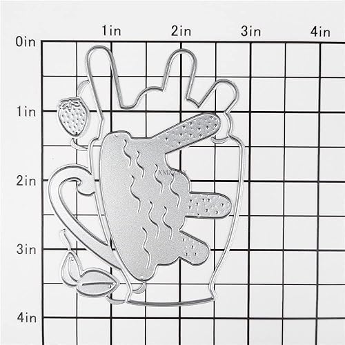 Miniatura 8 de Shadow Pizza - Troqueles de corte de metal para hacer tarjetas, kit de troqueles en relieve de papel, suministros de bolsillos de almacenamiento,