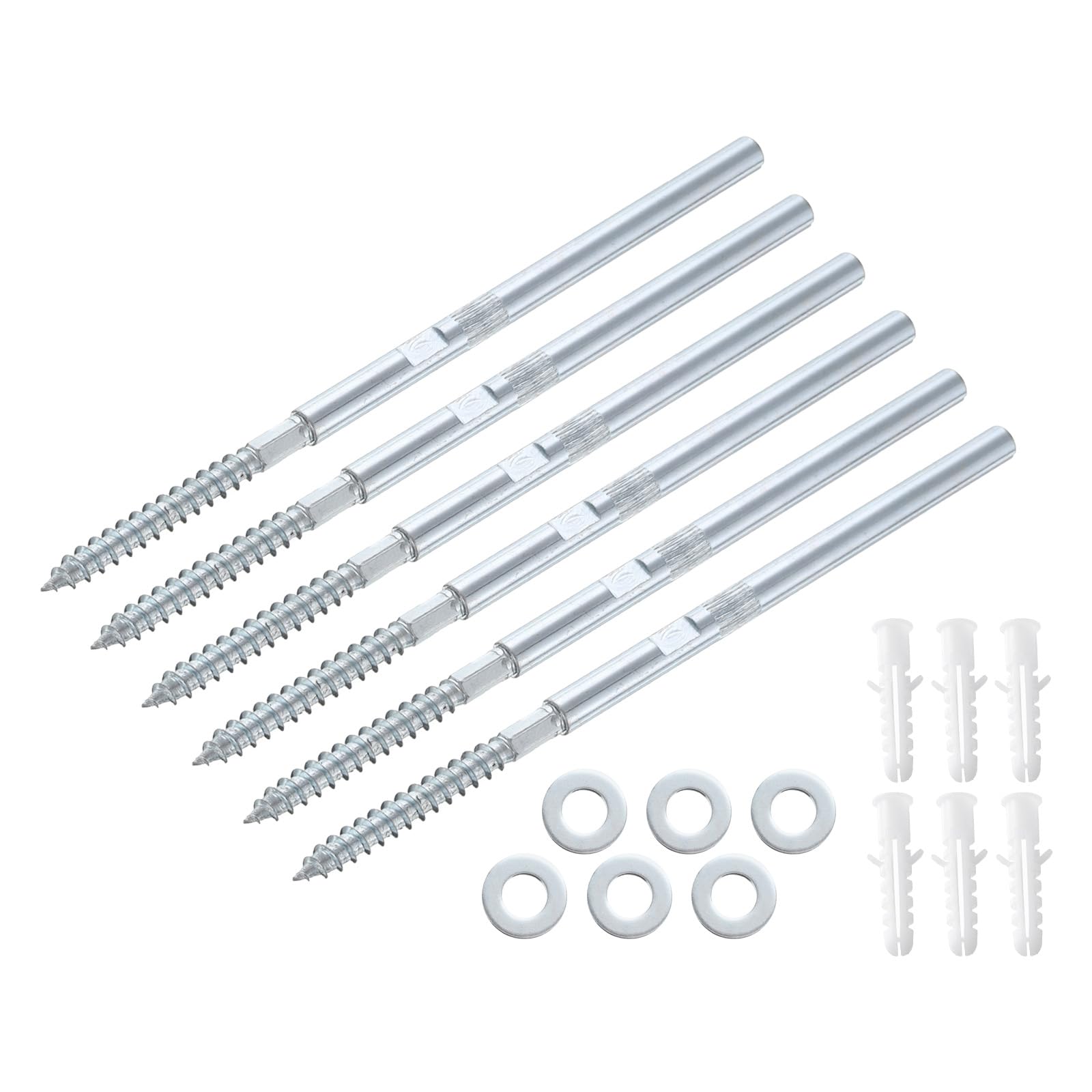 Support étagère flottante pour fixer tablette bois mur 8x100mm
