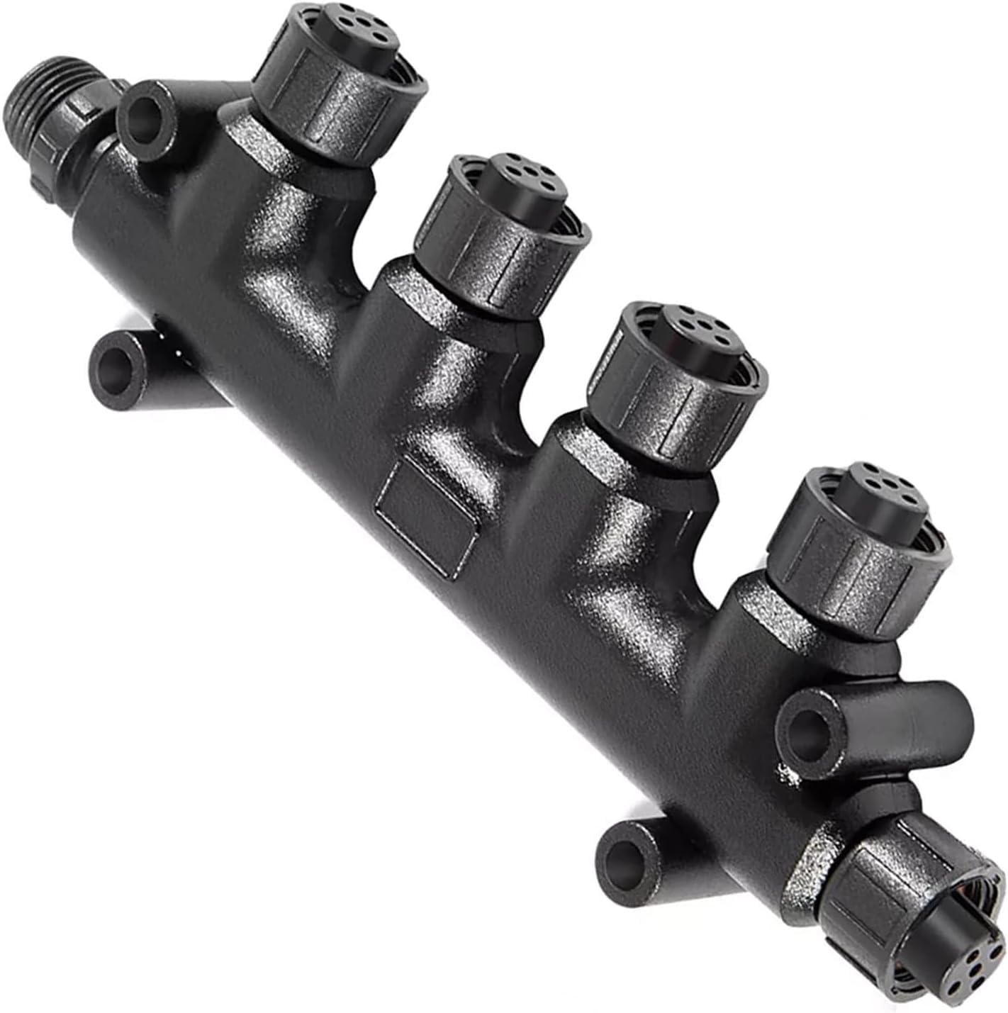 NMEA 2000 N2K Connecteur multiport en T à 4 ports 5 broches IP67 étanche pour réseau Backbone Compatible avec Garmin Lowrance Simrad B&G Navico pour écrans capteurs composants
