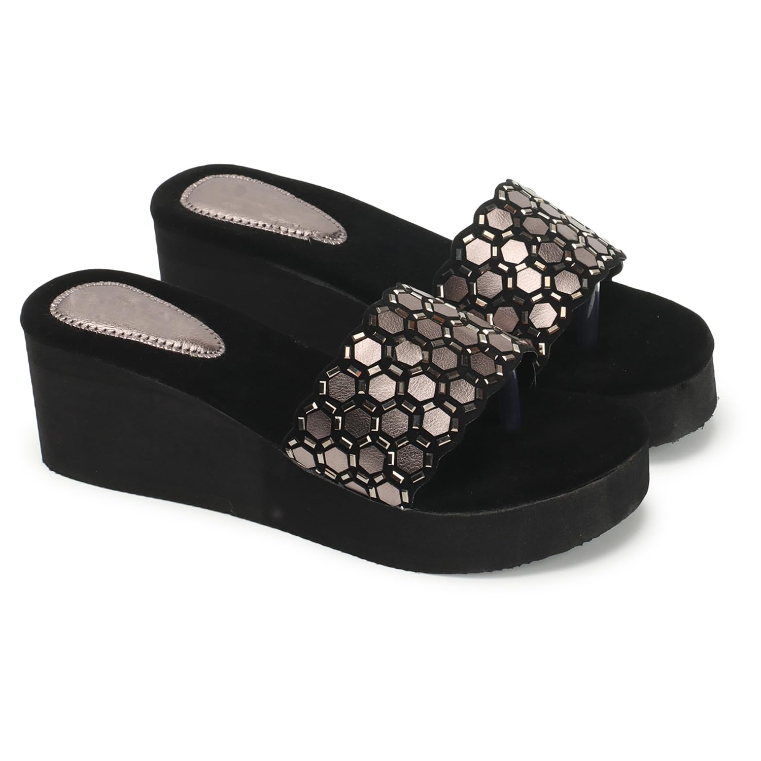 H.M. Flat Sandal Slipper For Womens And Girls 4498 silv36 (B0CTHCVPBJ) Amazon Price History, Amazon Price Tracker