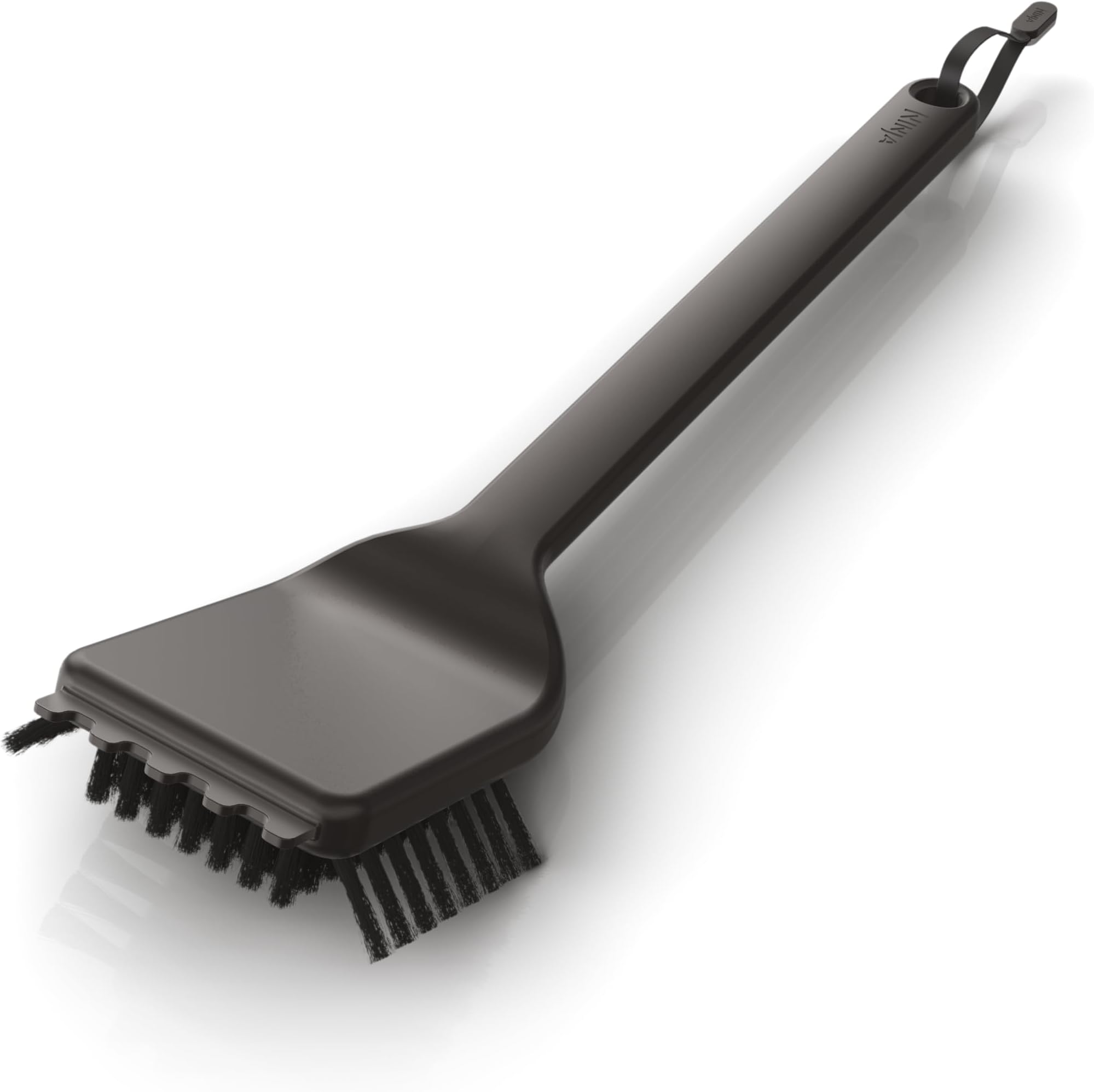 XSKBRUSHXL Woodfire Outdoor Grill Cleaning Brush, Compatible with All Ninja Woodfire Outdoor Grills (OG700, OG800, and OG900 Series), Non-Scratch, Heat Resistant, Scraper Tool, Black