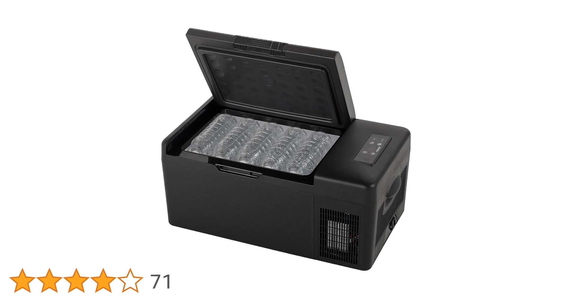 Amazon.co.jp: [山善] ポータブル冷蔵庫 冷凍冷蔵庫 15L