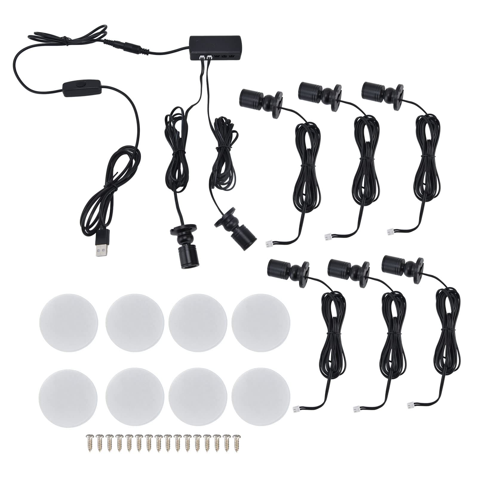 Lampada da Armadio a LED, Alimentazione USB, Design Dimmerabile (One