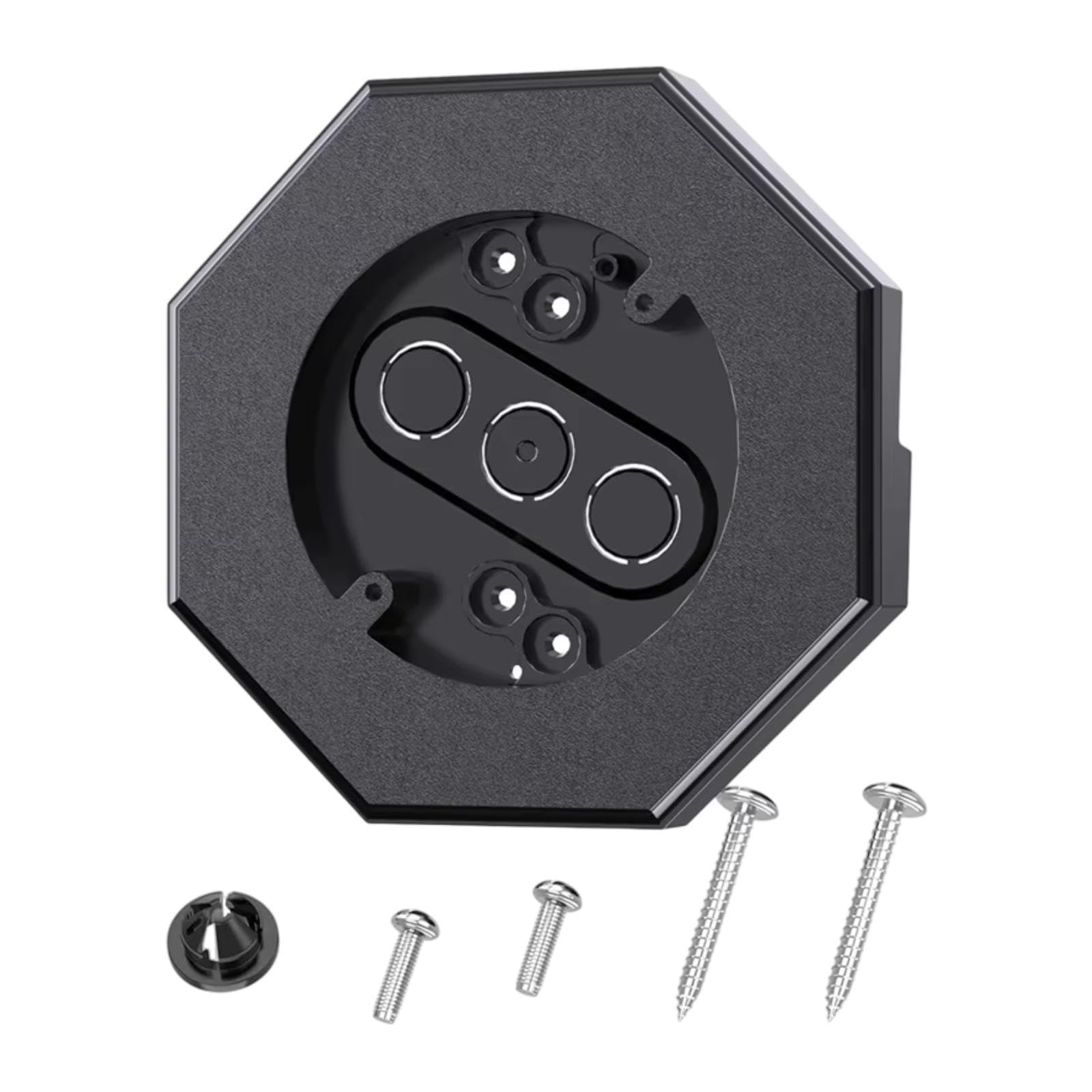 Siding Mounting Block Outdoor Mounting Plate Kit Siding Light Mounting Block Black-image-44