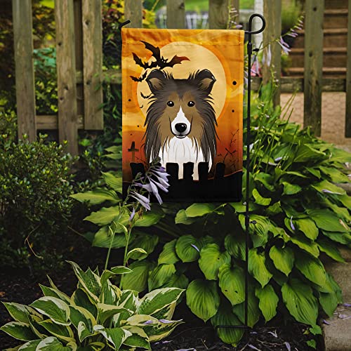 Drapeau Sheltie Halloween résistant pour décor extérieur automne - 3