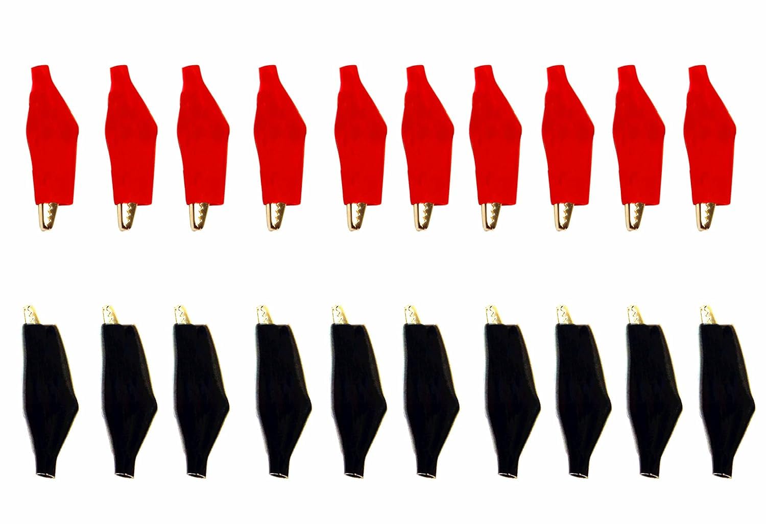 Copper Electrical Test Clips - 20 Pack -1