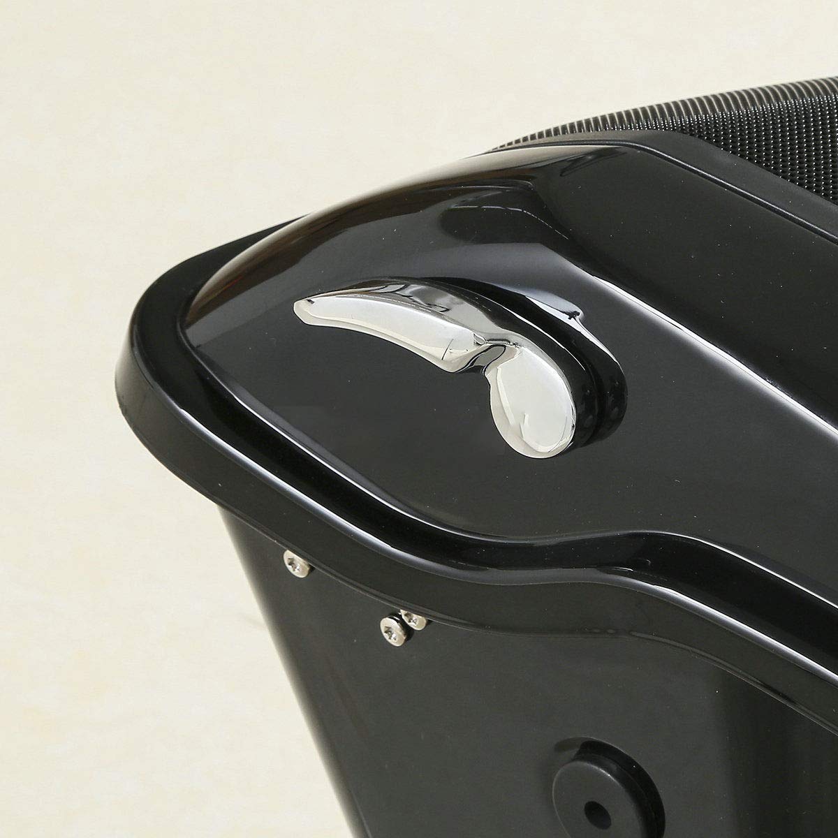 XMT-MOTO 5? Extended Stretched Saddlebags 5x7 Speaker Lids With Cut Outs fits for Harley Davidson Touring 2014-Later