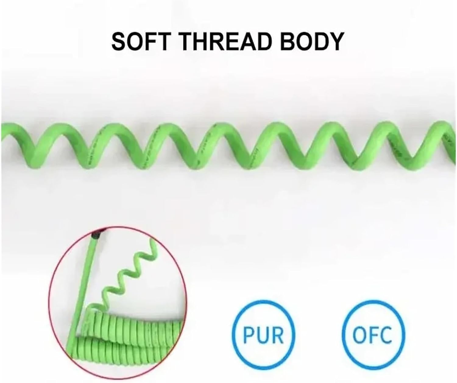 シールド付きイーサネット Cat6a カメラ付き 8 ピン RJ45 ネットワーク ケーブル スプリング Rj45 8 コア産業用ケ