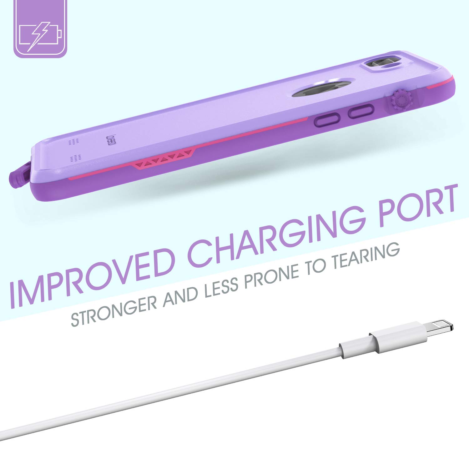 Amazon.com: LOVE BEIDI for iPhone 8 7 Plus Waterproof Case